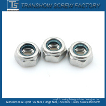 AISI 304 Stainless Steel Nylon Lock Nut M8